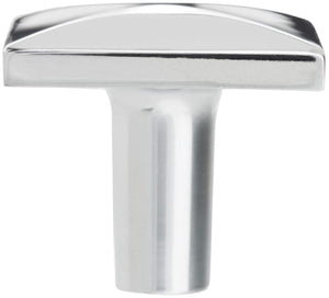 Amerock Cabinet Knob Polished Chrome 1-1/8 inch (29 mm) Length Extensity 1 Pack Drawer Knob Cabinet Hardware