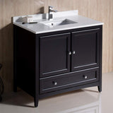 Fresca FCB2036ES-CWH-U Cabinet with Top and Sink