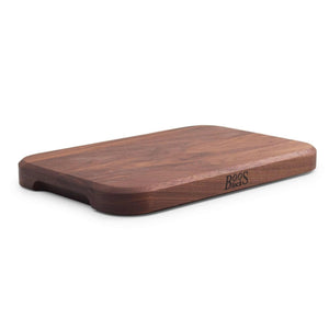 John Boos CB4C-W120801 Walnut Cutting Board 1" Thick (4-Cooks Collection) 12X08X1 WAL-EDGE GR-REV-