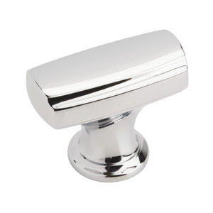 Amerock Cabinet Knob Polished Chrome 1-3/8 inch (35 mm) Length Highland Ridge 1 Pack Drawer Knob Cabinet Hardware