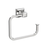Amerock BH3602226 Chrome Towel Ring 5-3/4 in (146 mm) Length Towel Holder Mulholland Hand Towel Holder for Bathroom Wall Small Kitchen Towel Holder Bath Accessories