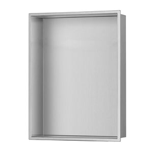 PULSE ShowerSpas NI-1216-SSB Niche in Brushed Stainless Steel