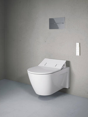 Duravit 2533590000 Wall-Mounted, Stack 2, Concealed Fixation for Sensowash C Toilet, White