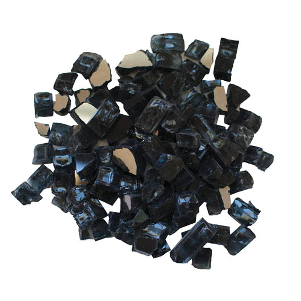 Amantii AMSF-GLASS-03 1/2" Charcoal Reflective Fireglass - 5lbs