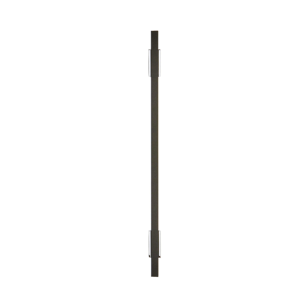 Amerock Cabinet Pull Polished Chrome/Brushed Matte Black 7-9/16 inch (192 mm) Center to Center Urbanite 1 Pack Drawer Pull Drawer Handle Cabinet Hardware