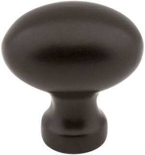 Jeffrey Alexander 3990-SN 1-3/16" Overall Length Satin Nickel Football Bordeaux Cabinet Knob