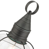 LIVEX LIGHTING 26905-61 Newburyport 1 Lt Charcoal Outdoor Post Top Lantern