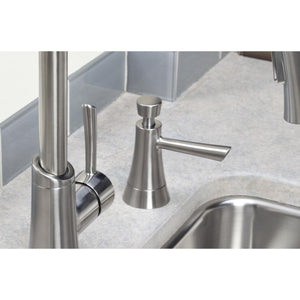 Elkay LK320LS Lustrous Steel Soap/Lotion Dispenser,Small