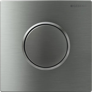 Geberit 116.025.SN.1 Mambo Touch or No-Touch Urinal Flush Plate, Stainless Steel