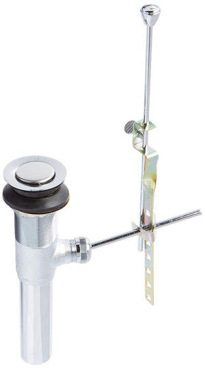 Gerber G0043973 Chrome 1 1/4" Metal Pop-up Drain Assembly With Lift Rod