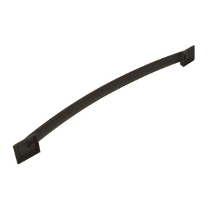 Amerock Appliance Pull Black Bronze 18 inch (457 mm) Center to Center Candler 1 Pack Drawer Pull Drawer Handle Cabinet Hardware