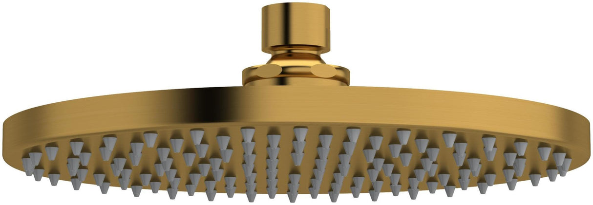 Riobel 468-WS 1.75 GPM Single Function Rain Shower Head - Brushed Gold