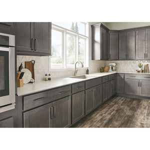 Jeffrey Alexander 1091MB 1-3/16" Overall Length Matte Black Square Milan 1 Cabinet Knob