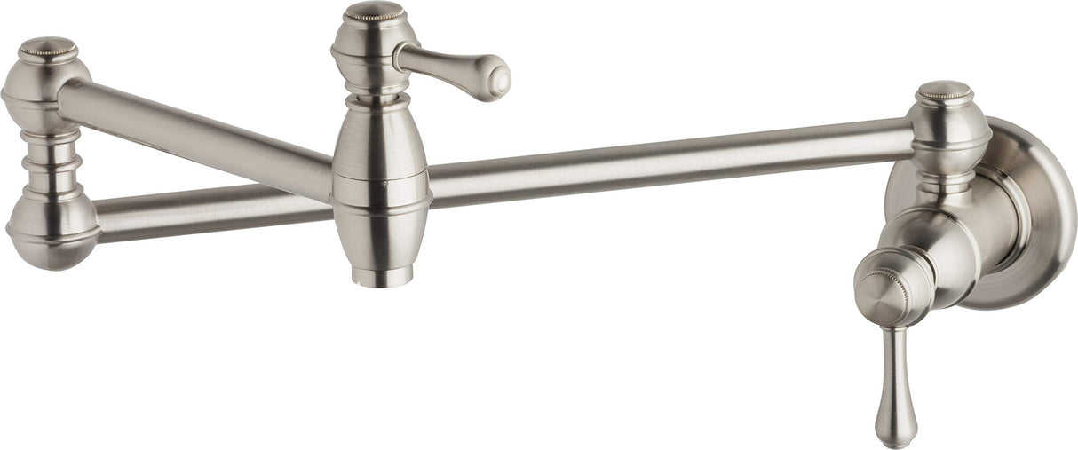 Gerber D205057SS Stainless Steel Opulence Wall Mount Pot Filler