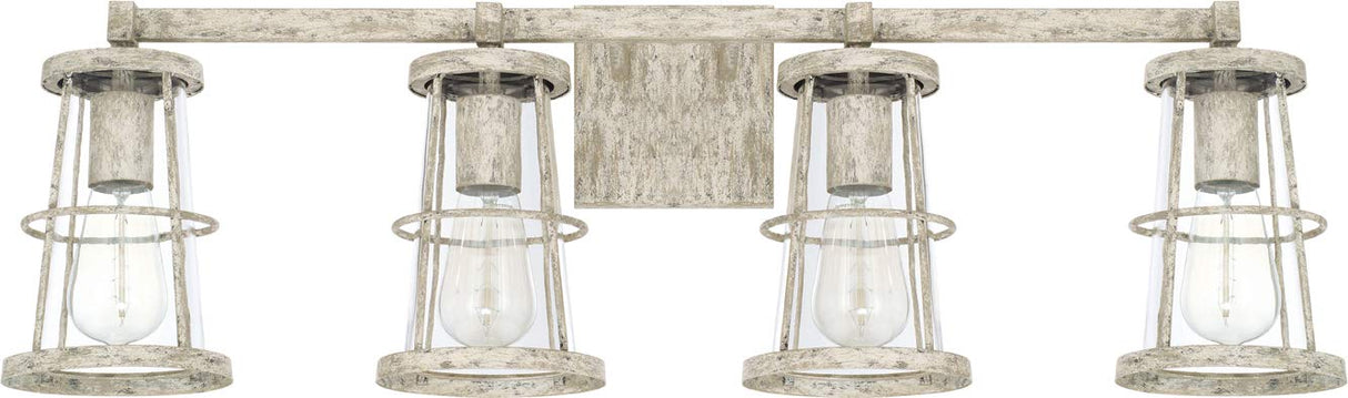 Capital Lighting 127441MS Beaufort 4 Light Vanity Mystic Sand