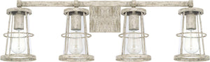 Capital Lighting 127441MS Beaufort 4 Light Vanity Mystic Sand