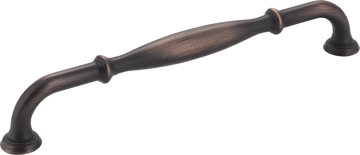 Jeffrey Alexander 658-192BG 192 mm Center-to-Center Brushed Gold Tiffany Cabinet Pull