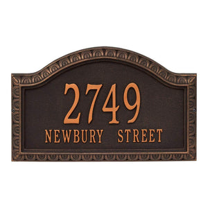 Whitehall 2917OB - Personalized Penhurst Plaque - Grande - Wall - 2 Line
