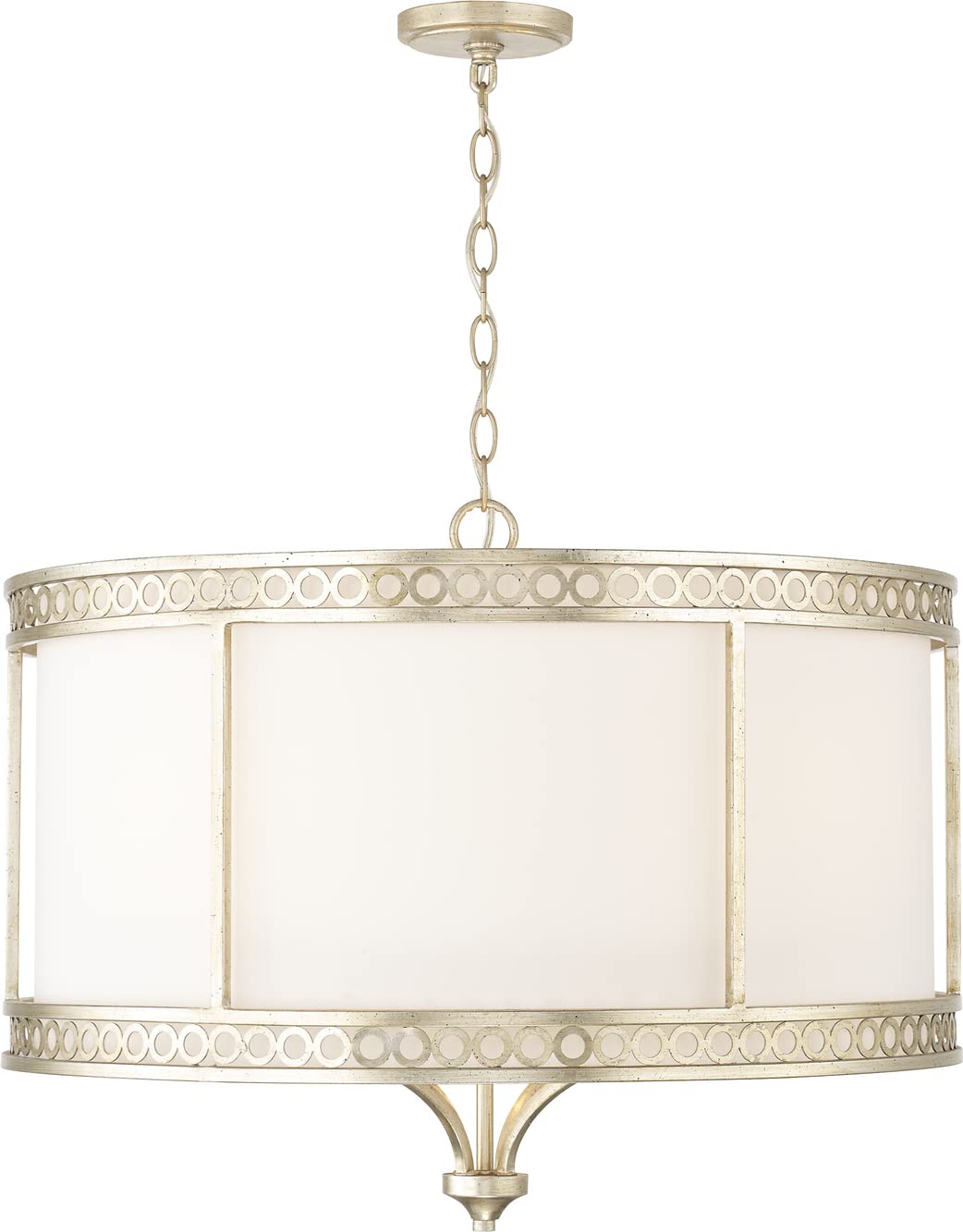 Capital Lighting 343141WG Isabella 4 Light Pendant Winter Gold