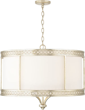 Capital Lighting 343141WG Isabella 4 Light Pendant Winter Gold