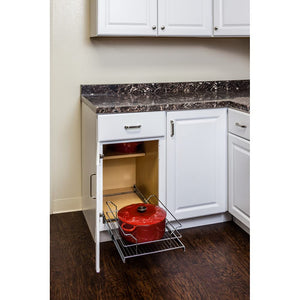 Hardware Resources MBPO18-R 15" Metal Pullout Basket
