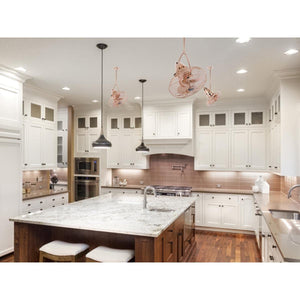 Matthews Fan JD-CP-MTL Jarold Direcional ceiling fan in Polished Copper finish with metal blades.