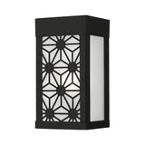 Livex Lighting 24321-04 Berkeley - 1 Light Small Outdoor ADA Wall Sconce in Nordic Style-8.5 Inches Tall and 4.5 Inches Wide, Finish Color: Black