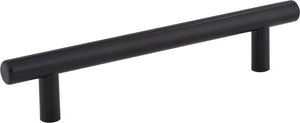 Elements 174SSMB 128 mm Center-to-Center Hollow Matte Black Stainless Steel Naples Cabinet Bar Pull