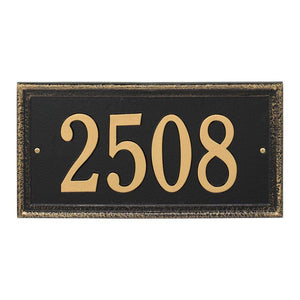 Whitehall 3330BG - Personalized Masons Rectangle Plaque - Standard - 1 line