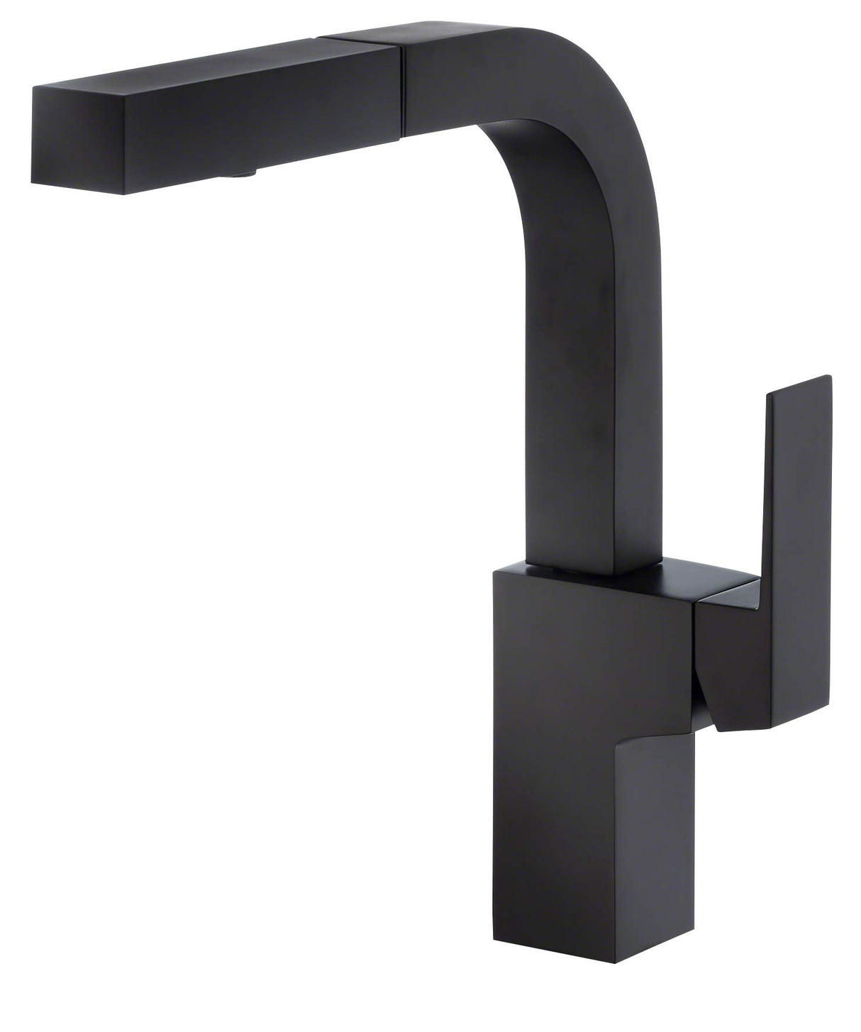 Gerber D404562BS Satin Black Mid-town Single Handle Pull-out Kitchen Faucet