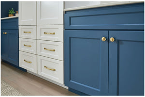 Jeffrey Alexander 678SN 1-1/4" Overall Length Satin Nickel Octagonal Wheeler Cabinet Knob