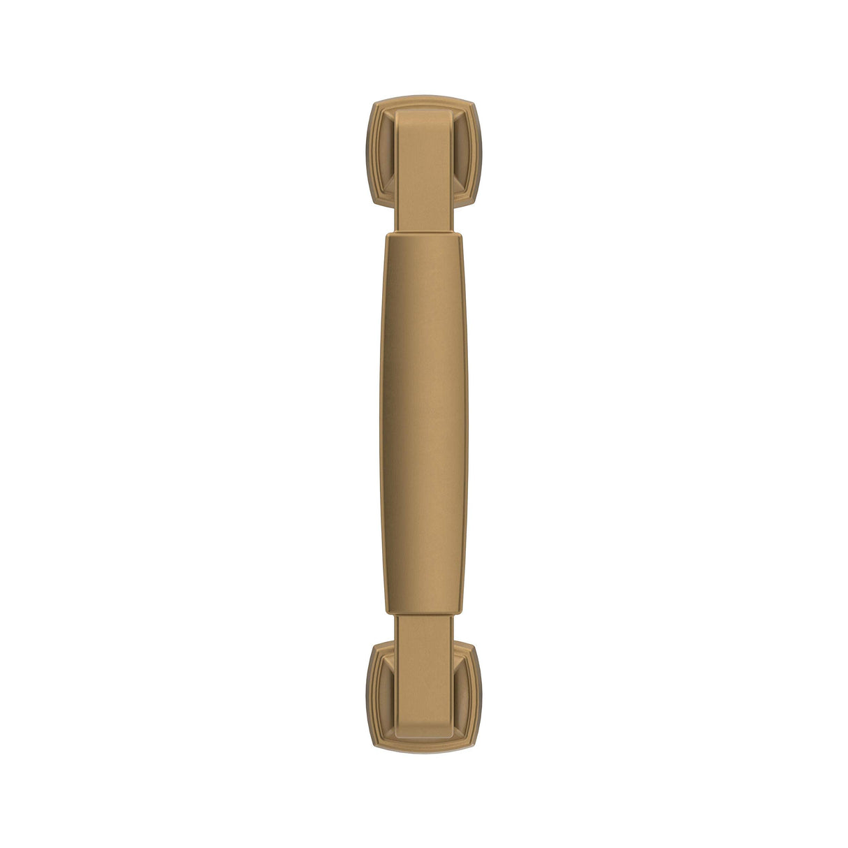 Amerock Cabinet Pull Champagne Bronze 3-3/4 inch (96 mm) Center-to-Center Stature 1 Pack Drawer Pull Cabinet Handle Cabinet Hardware