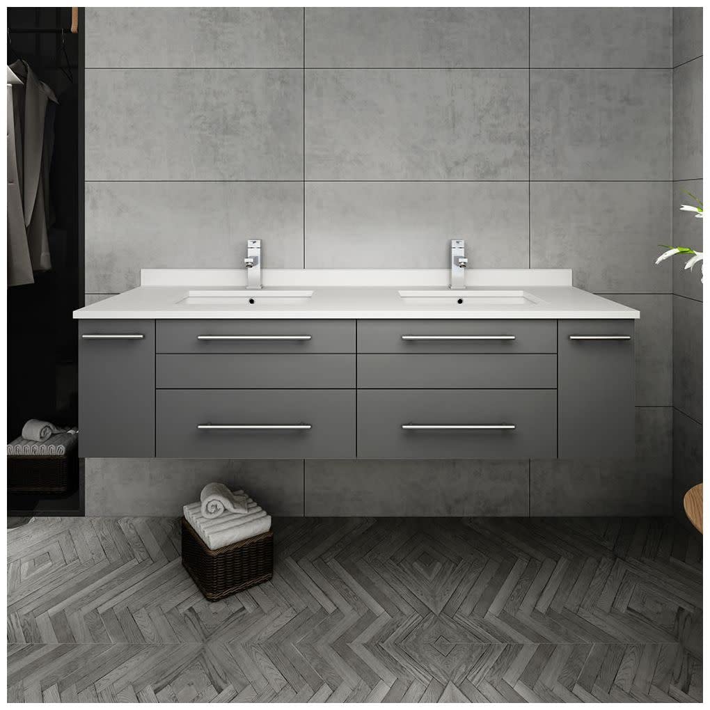 Fresca FCB6160WH-UNS-D-CWH-U