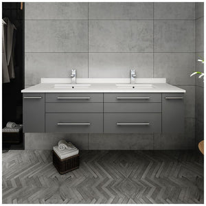 Fresca FCB6160WH-UNS-D-CWH-U