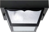 Capital Lighting 9939BK Outdoor 2 Light Outdoor Flush Mount Black