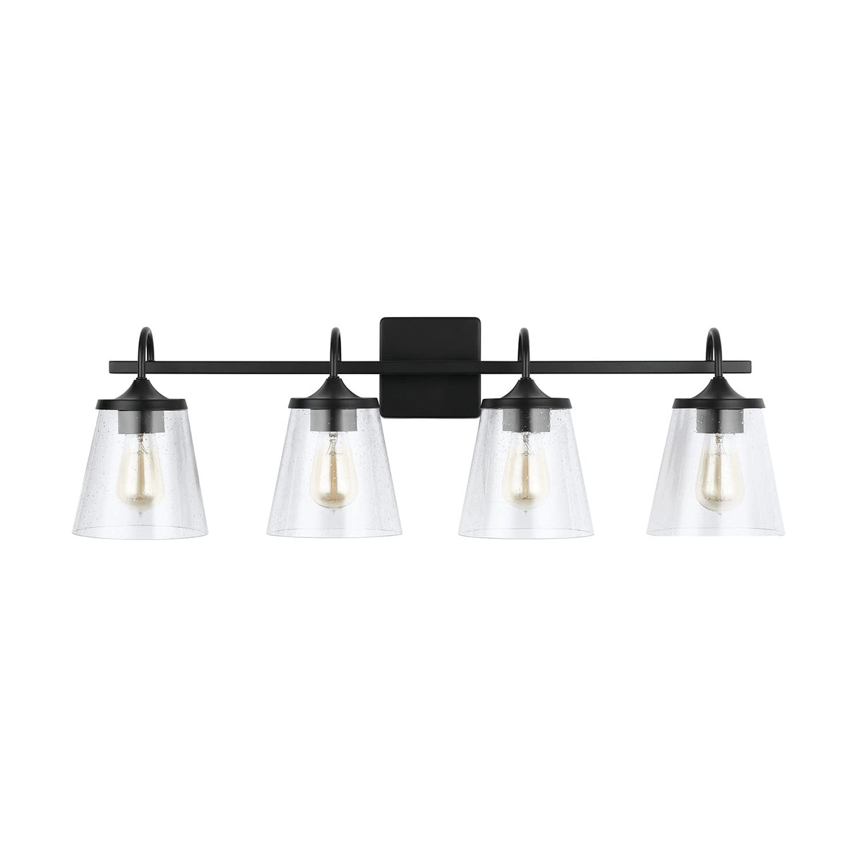 Capital Lighting 139142MB-496 Jayne 4 Light Vanity Matte Black