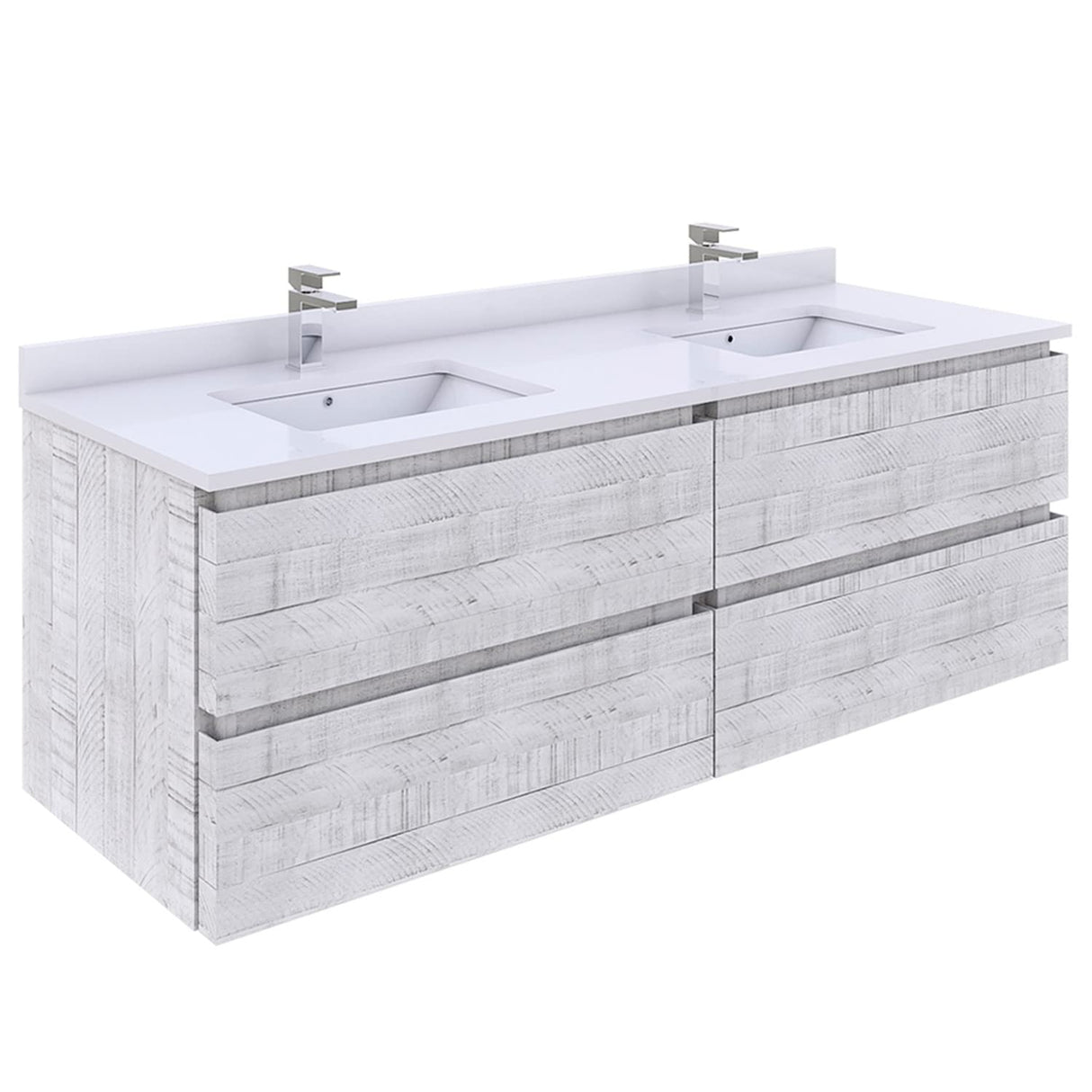 Fresca FCB31-3030RWH-CWH-U Modern Bathroom Vanity