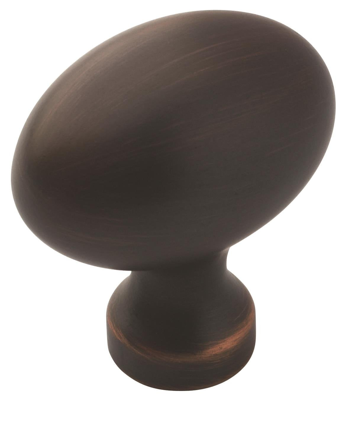 Amerock Cabinet Knob Oil Rubbed Bronze 1-3/8 inch (35 mm) Length Vaile 1 Pack Drawer Knob Cabinet Hardware