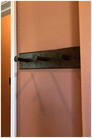 Premier Copper Products RH3 Wall Mounted Triple Robe Hook, Oil Rubbed Bronze