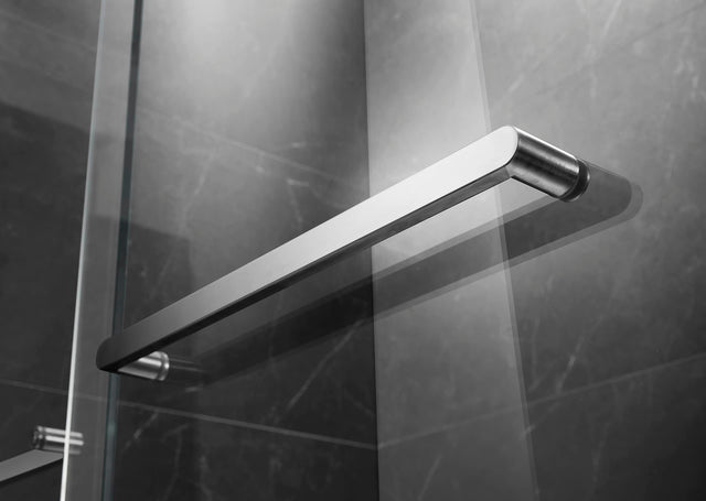 Essence 54'' * 76'' Framed Shower Door (Brushed Nickel)