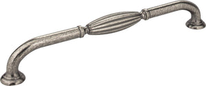 Jeffrey Alexander Z718-12BNMDL 12" Center-to-Center Distressed Pewter Glenmore Appliance Handle