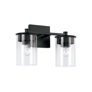 Capital Lighting 146821MB-532 Mason 2 Light Vanity Matte Black