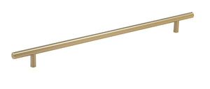 Amerock Cabinet Pull Golden Champagne 12-5/8 inch (320 mm) Center to Center Bar Pulls 1 Pack Drawer Pull Drawer Handle Cabinet Hardware