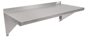 John Boos EWS8-1636 Stainless Steel Standard Wall Shelf, 36