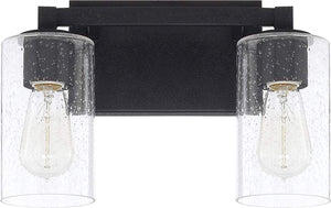 Capital Lighting 119821BI-435 Ravenwood 2 Light Vanity Black Iron