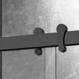 Essence 54'' * 76'' Framed Shower Door (Brushed Nickel)