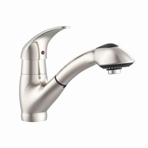 Gerber G0040266SS Stainless Steel Viper Single Handle Pull-out Kitchen Faucet