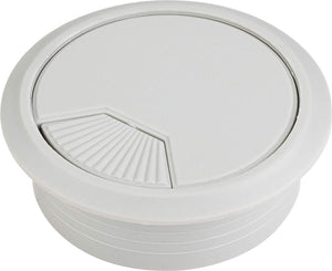 Hardware Resources 68000GR Grey 3 Piece Spring Grommet for 60 mm Diameter Hole