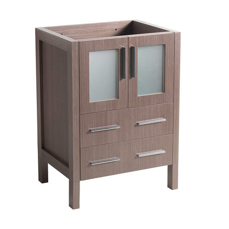 Fresca FCB6224GO Fresca Torino 24" Gray Oak Modern Bathroom Cabinet