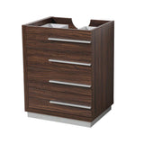 Fresca FCB8024GW Fresca Livello 24" Walnut Modern Bathroom Cabinet